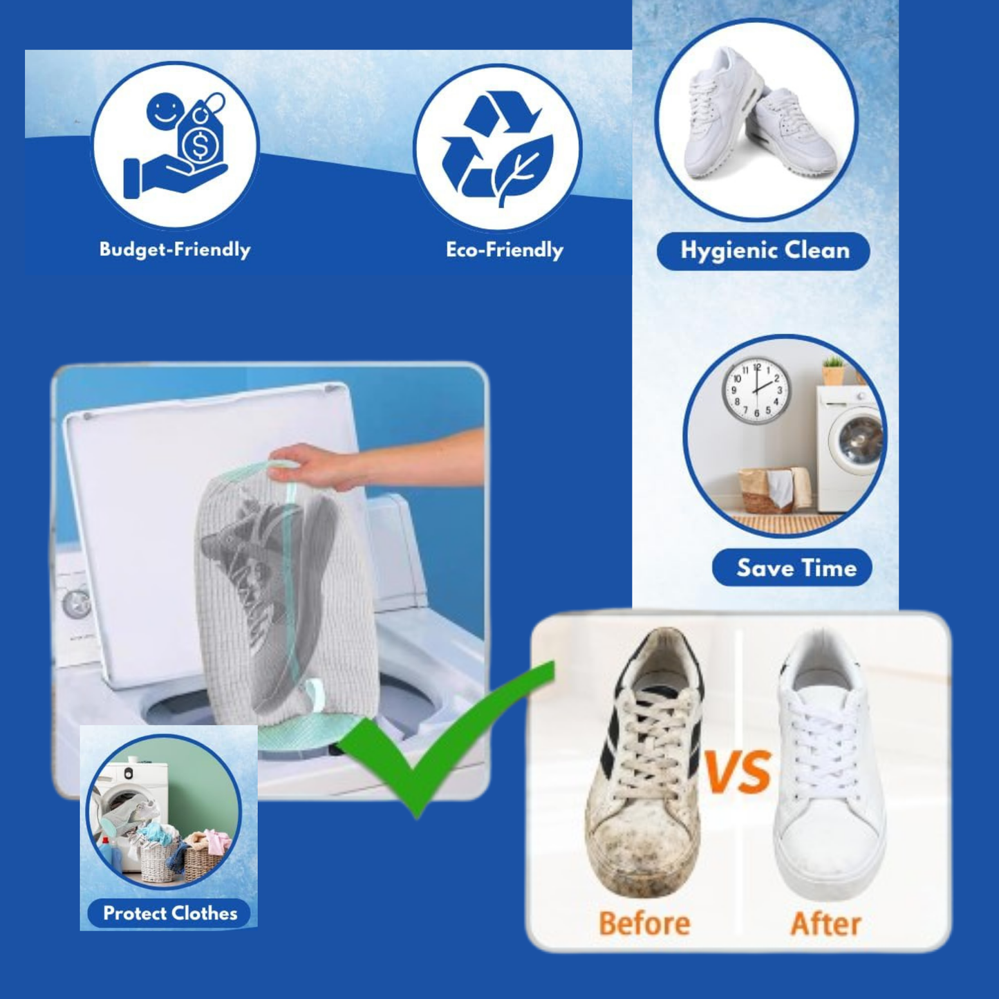 ECAVE Shoe Washing Bags for Machine