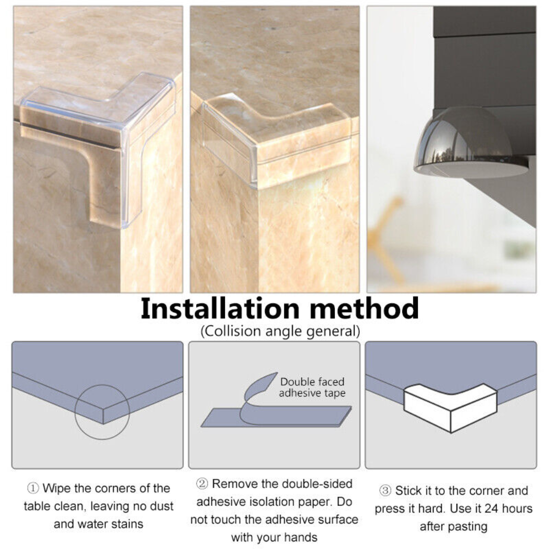 4 Child Safety Furniture Corner Protector Corner Guards