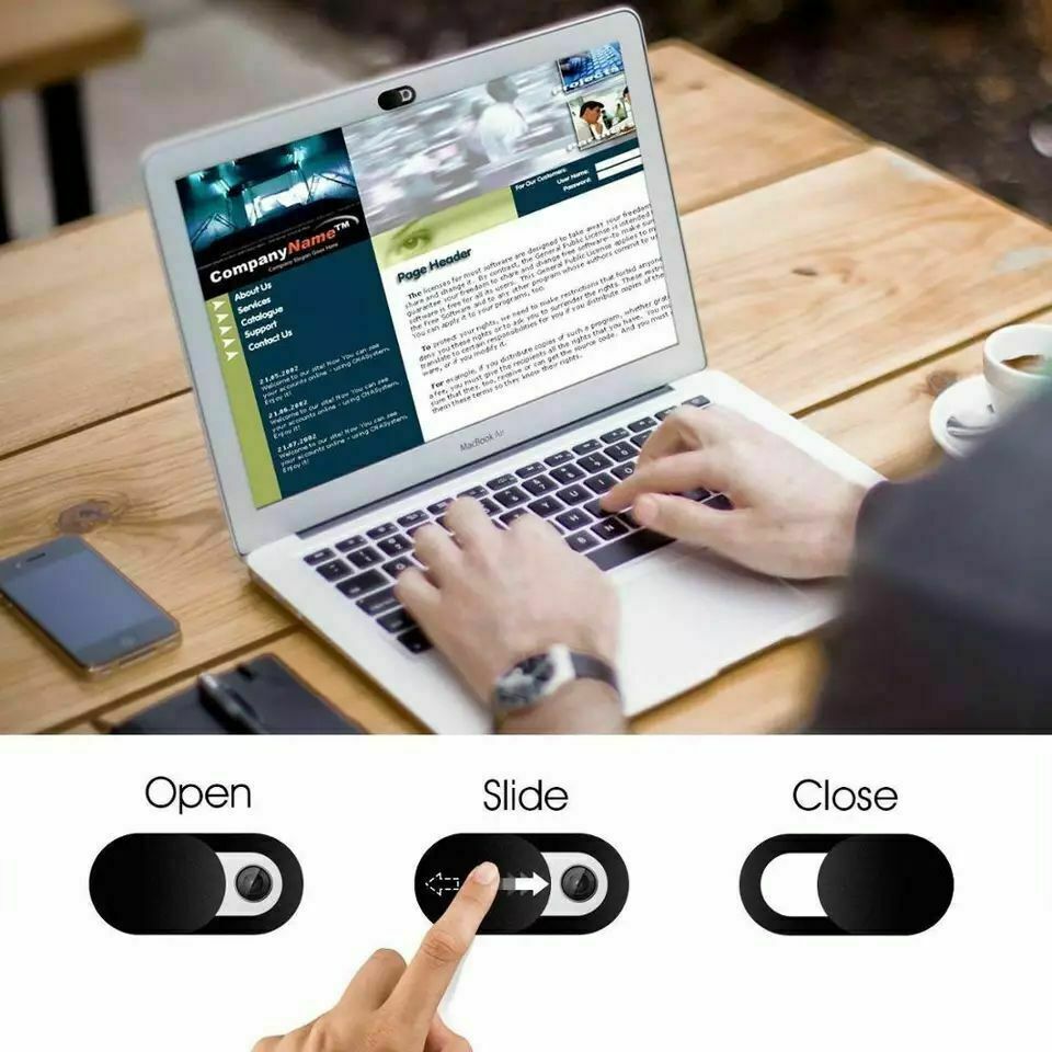 6 pack Webcam Cover Ultra Thin