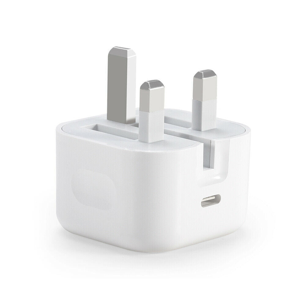 20W Charger for Apple iPhone IOS - (adaptor + cable)