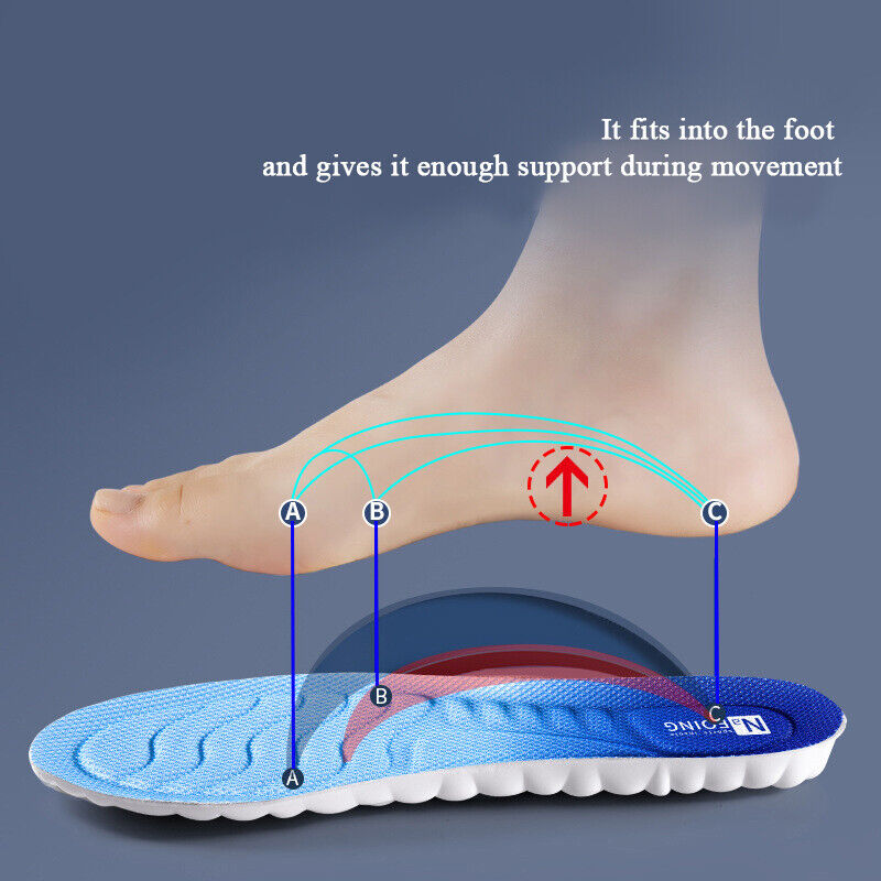 Cloud technology shoe Insoles Painless Walk Running Hiking