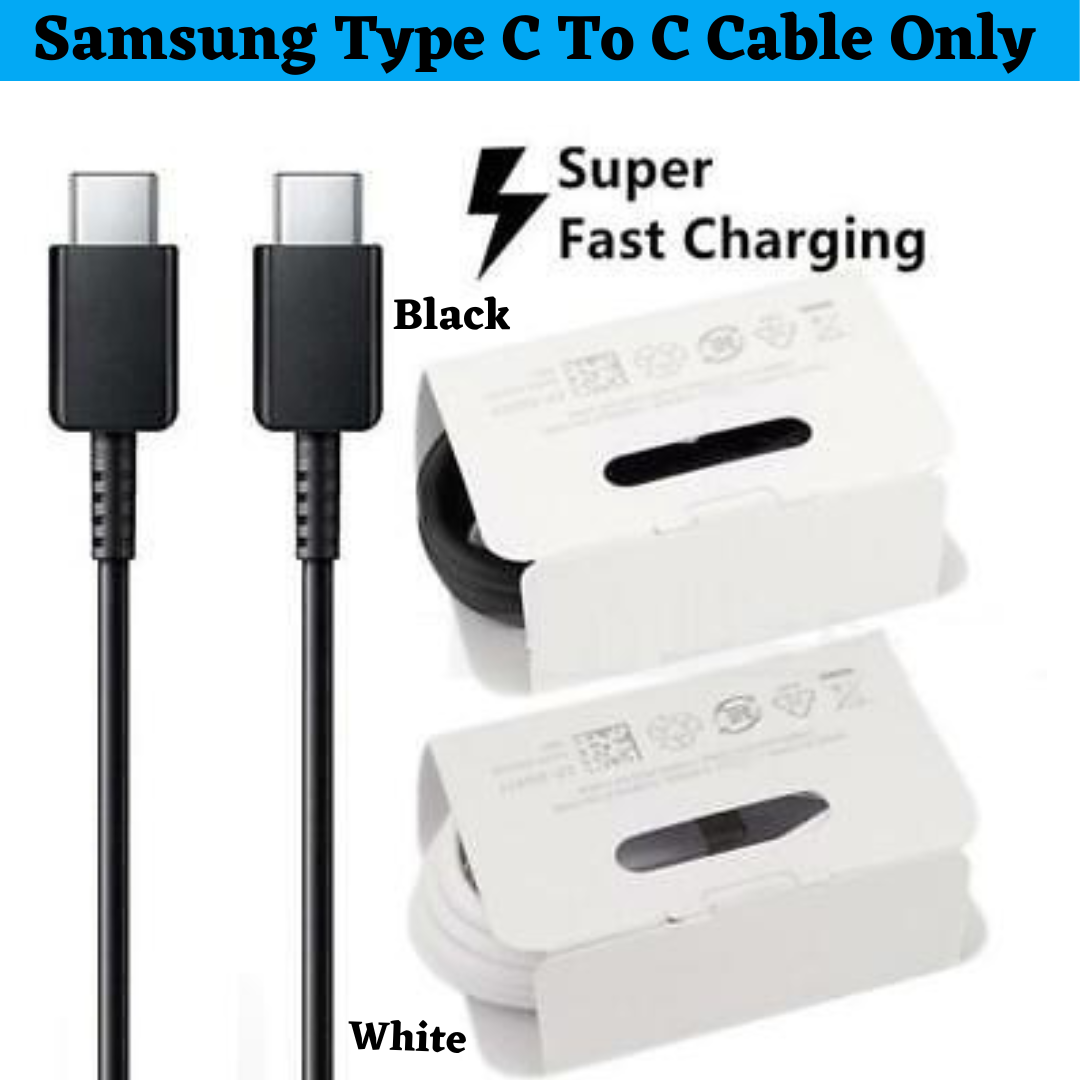 25W Super Fast Charger & Cable for Samsung
