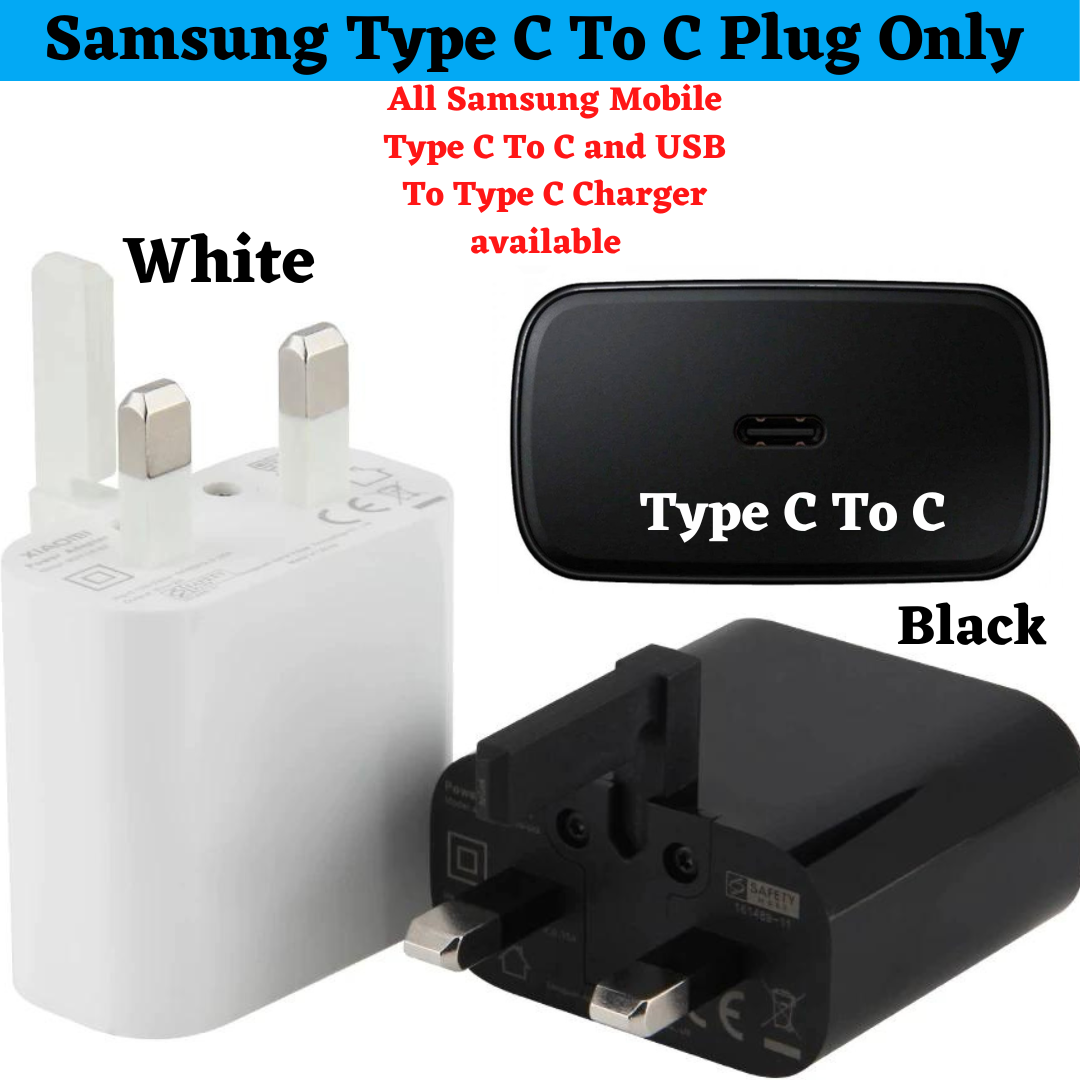 25W Super Fast Charger & Cable for Samsung