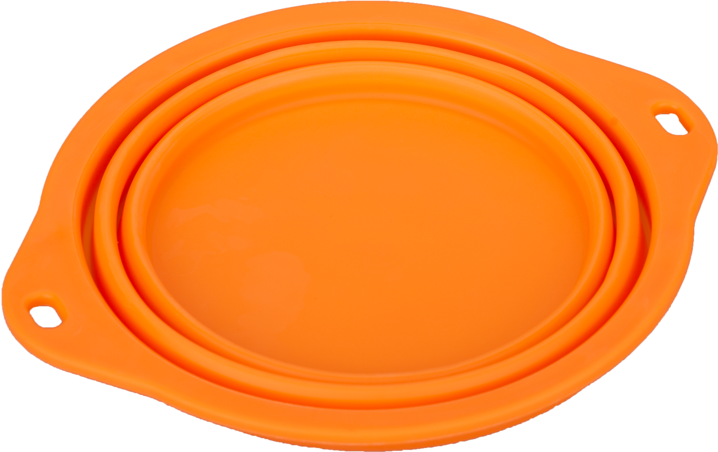 2x Collapsible Pet Dog Cat Feeding Bowl Pop Up Compact Travel Silicone Dish Feeder