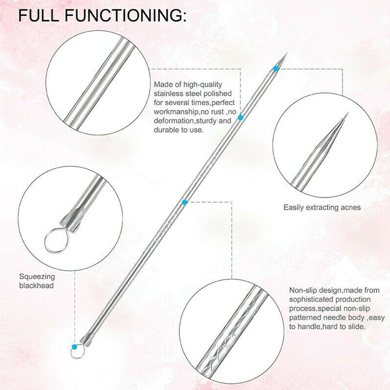 Pimple acne Black head Remover Kit