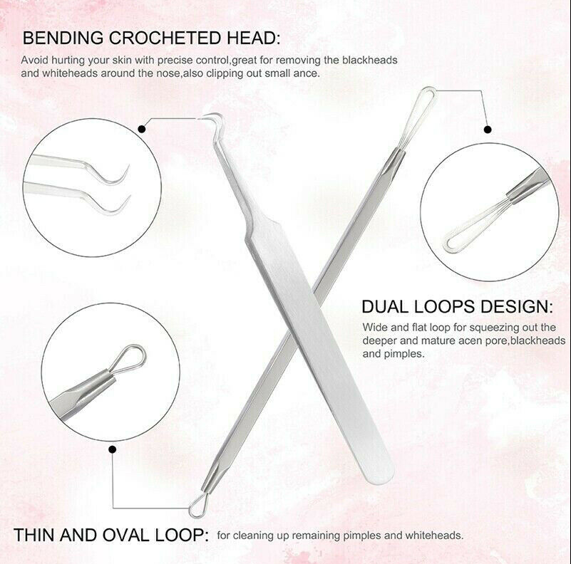 Pimple acne Black head Remover Kit