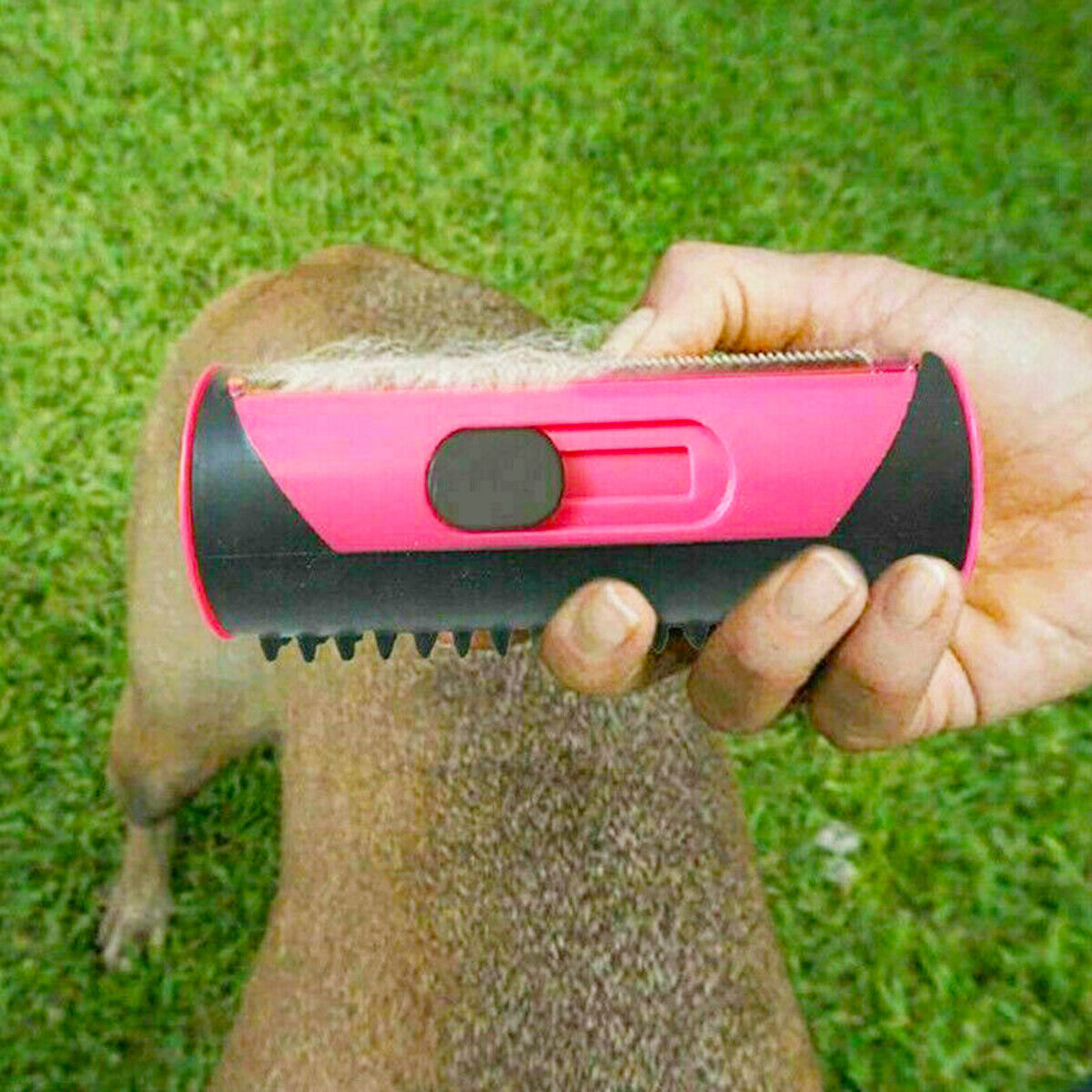 Pet Hair Fur Deshedders Trimmer Grooming Dog Cat Roll D Comb Brush Tool