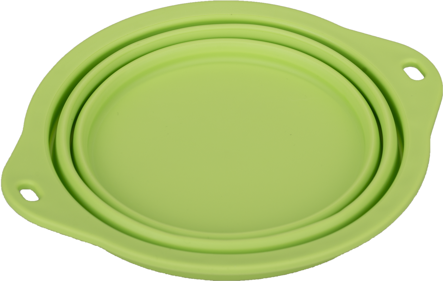 2x Collapsible Pet Dog Cat Feeding Bowl Pop Up Compact Travel Silicone Dish Feeder