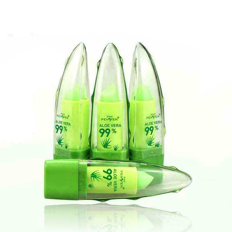 Aloe Vera Lipstick Lip Balm Produced by Organic aloevera gel multi shades natural product for female lips