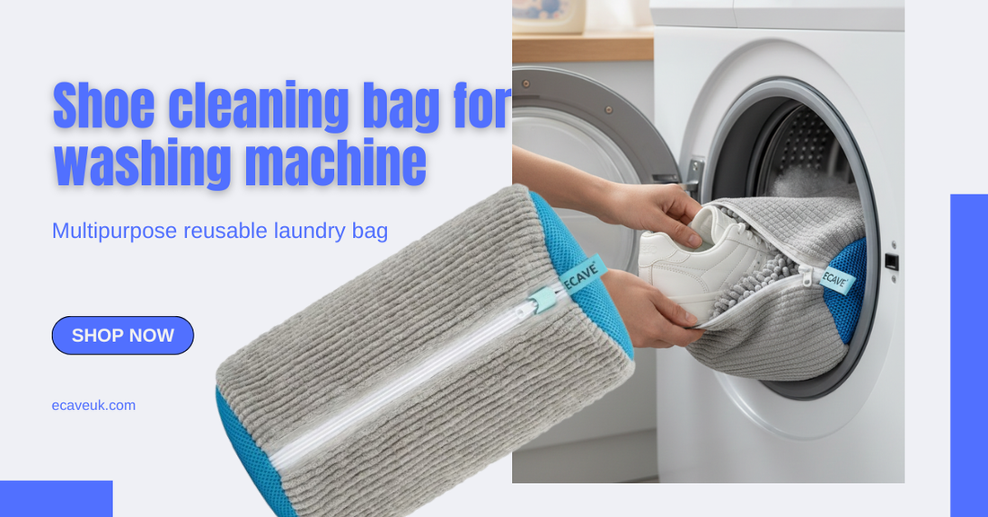 Keep Your Shoes Cleaner & Safer: A Practical Guide to ECAVE Shoe Washing Bags for Machine
