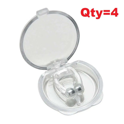 Magnetic Anti Snoring Nasal Dilator Stop Snore nose clip with Hygiene Case UK Stock