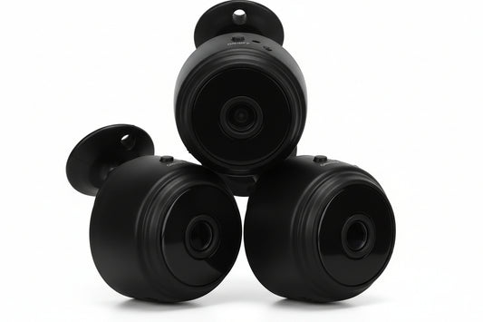 3 Pack A9 mini WiFi Indoor Wireless Camera Black