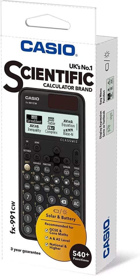 Casio Classwiz FX-991CW scientific calculator