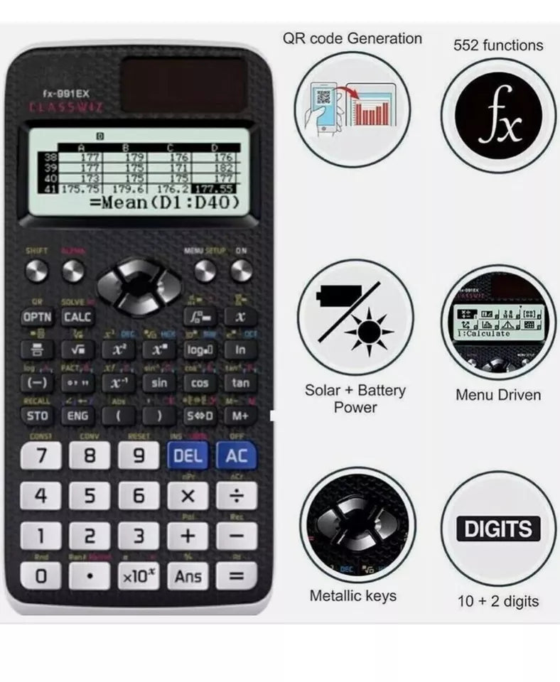 FX991EX Advanced Scientific Calculator