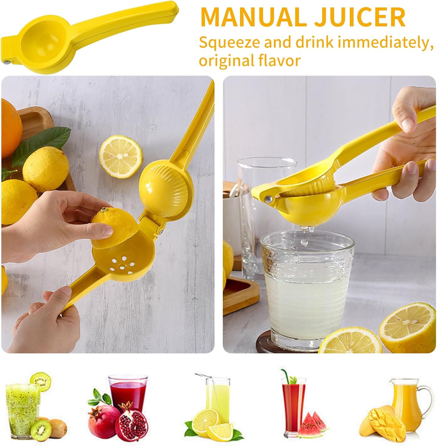 Manual Metal Lemon Squeezer