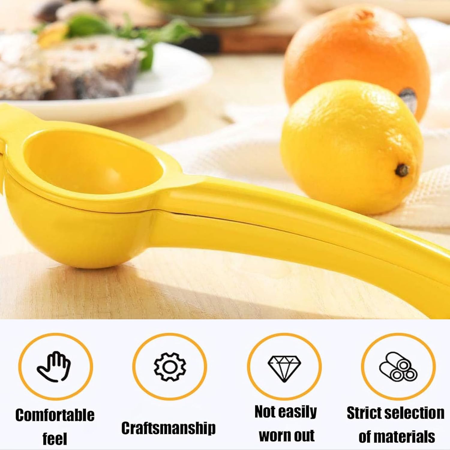 Manual Metal Lemon Squeezer