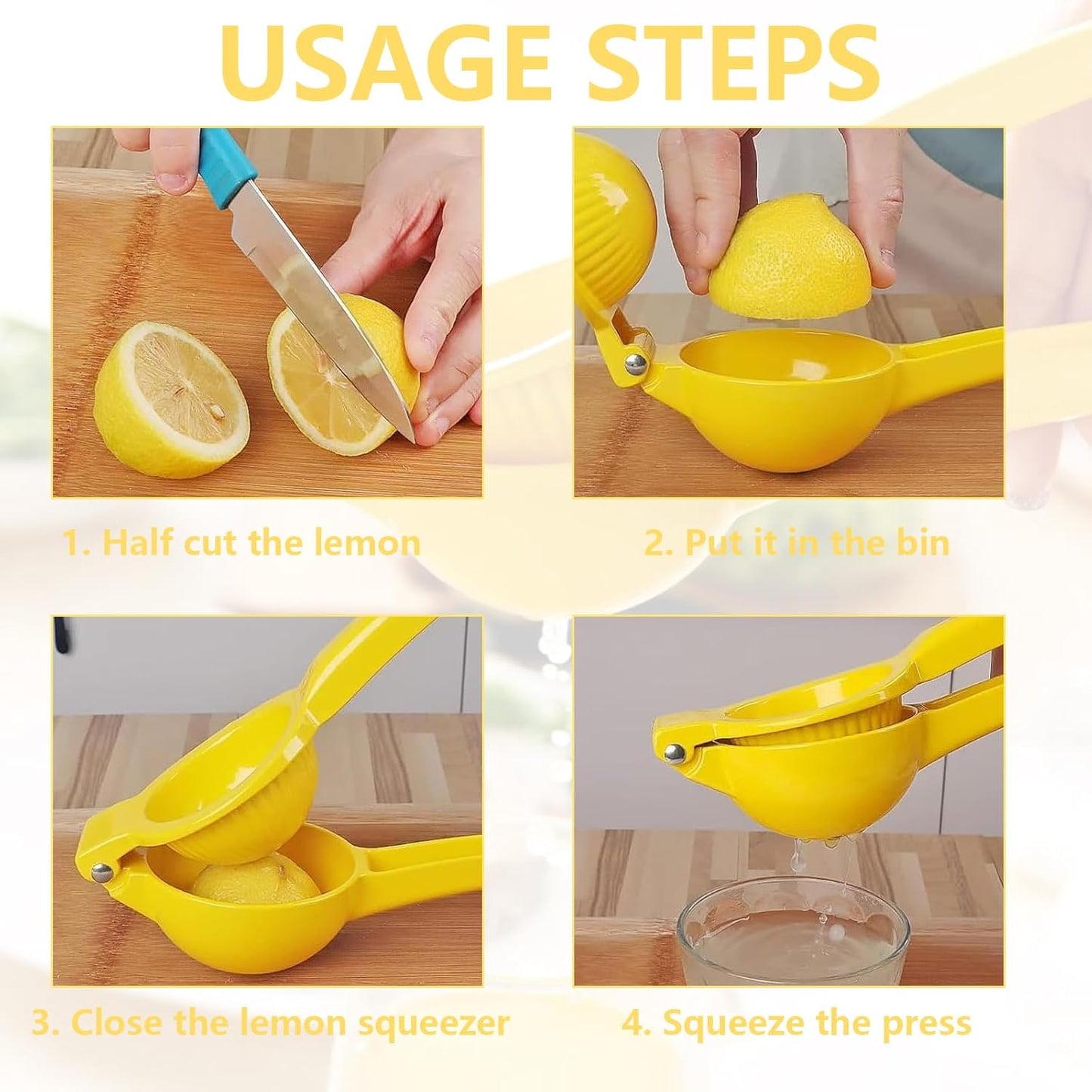 Manual Metal Lemon Squeezer