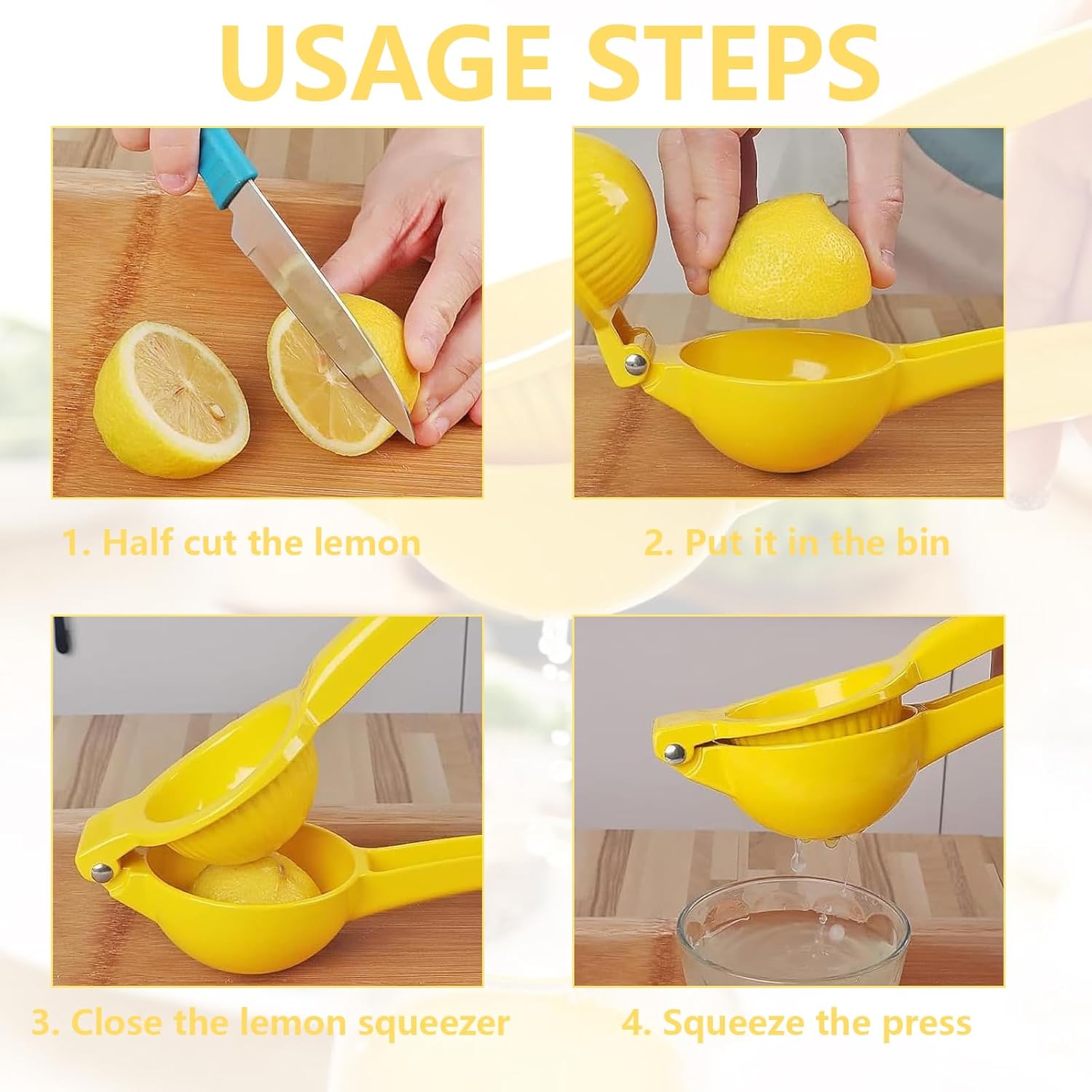 Manual Metal Lemon Squeezer