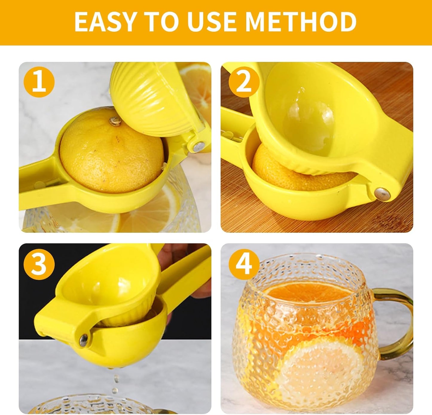 Manual Metal Lemon Squeezer