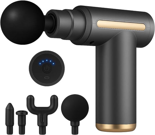 Massage Gun Deep Tissue with 4 Massage Heads