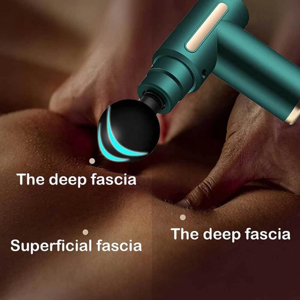 Massage Gun Deep Tissue with 4 Massage Heads