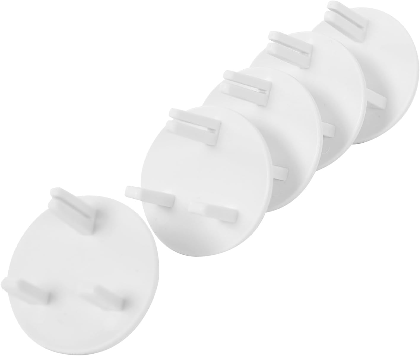 10 Pack Wall Plug Mains Electric Socket Safe Blank Cover