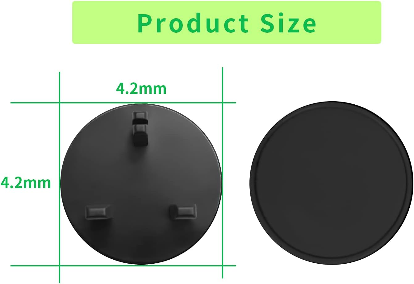 10 Pack Wall Plug Mains Electric Socket Safe Blank Cover