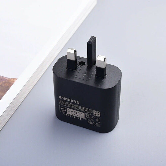 25W Super Fast Charger & Cable for Samsung