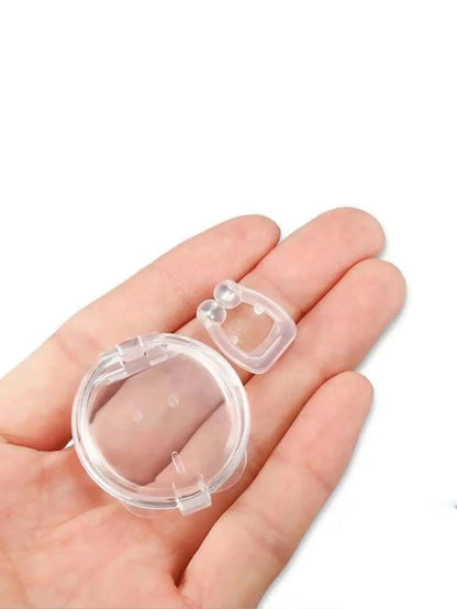 Magnetic Anti Snoring Nasal Dilator Stop Snore nose clip with Hygiene Case UK Stock