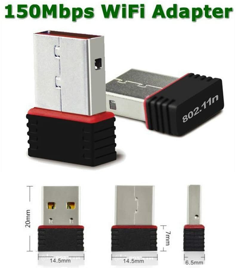 150Mbps Mini USB WiFi Adapter – Wireless Dongle for Windows & LAN Network