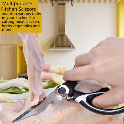 Kitchen Scissors Shears Multi-Purpose Stainless Steel Chicken Bone