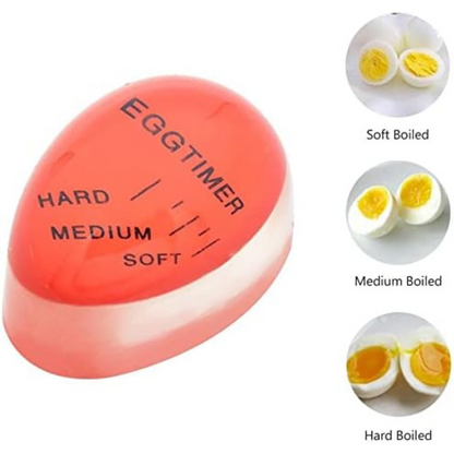 Egg Timer Perfect Boil Colour Changing Kitchen Cook Heat Perfectly Useful UK