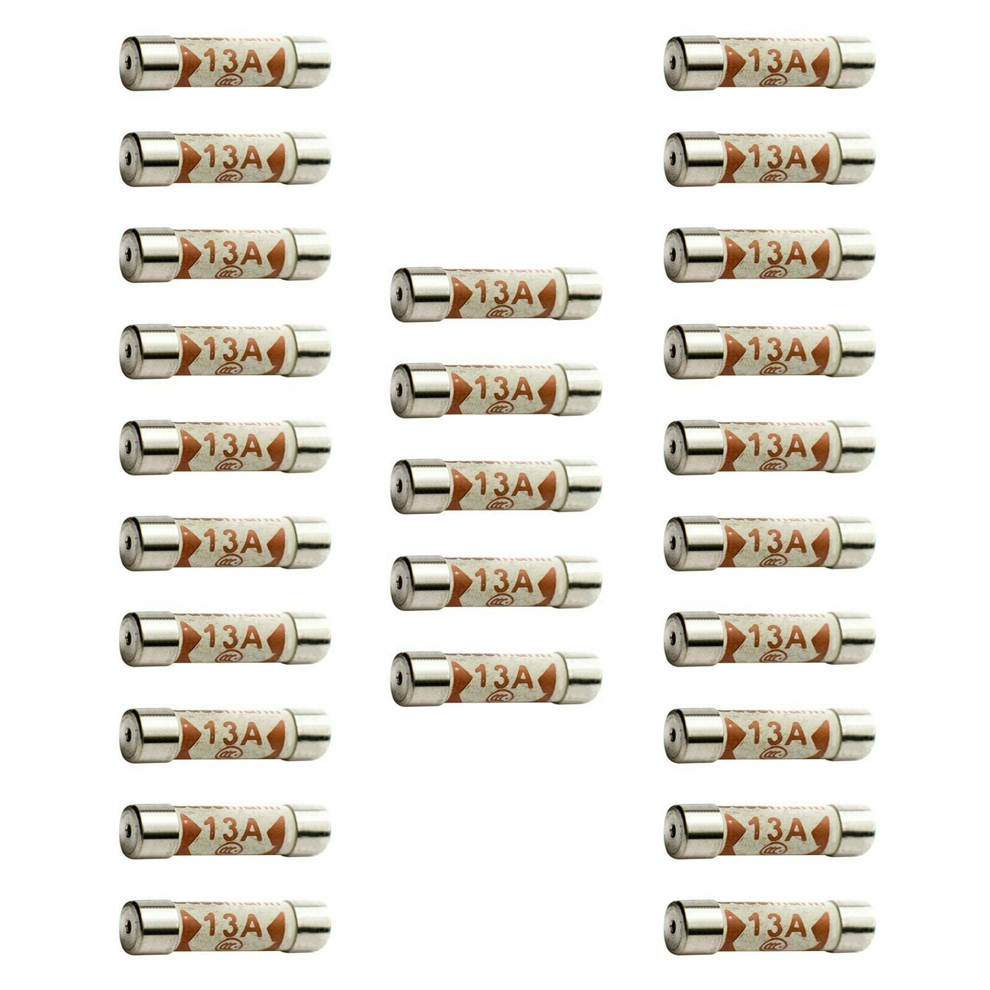 25x 13 amp Fuses