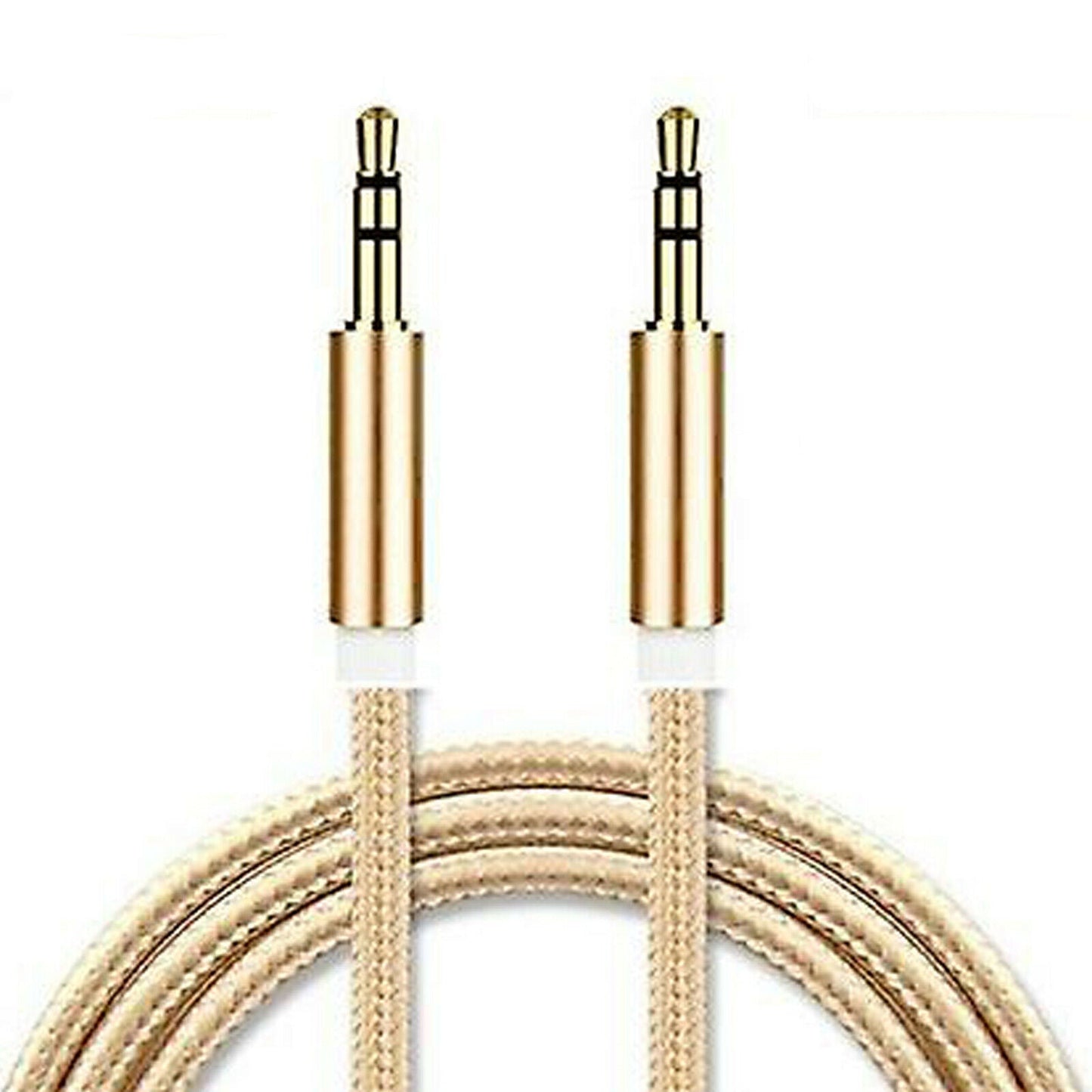 Headphone Aux Cable Audio Lead 3.5mm Jack to Jack Stereo PC Car Male