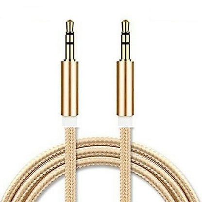 Headphone Aux Cable Audio Lead 3.5mm Jack to Jack Stereo PC Car Male