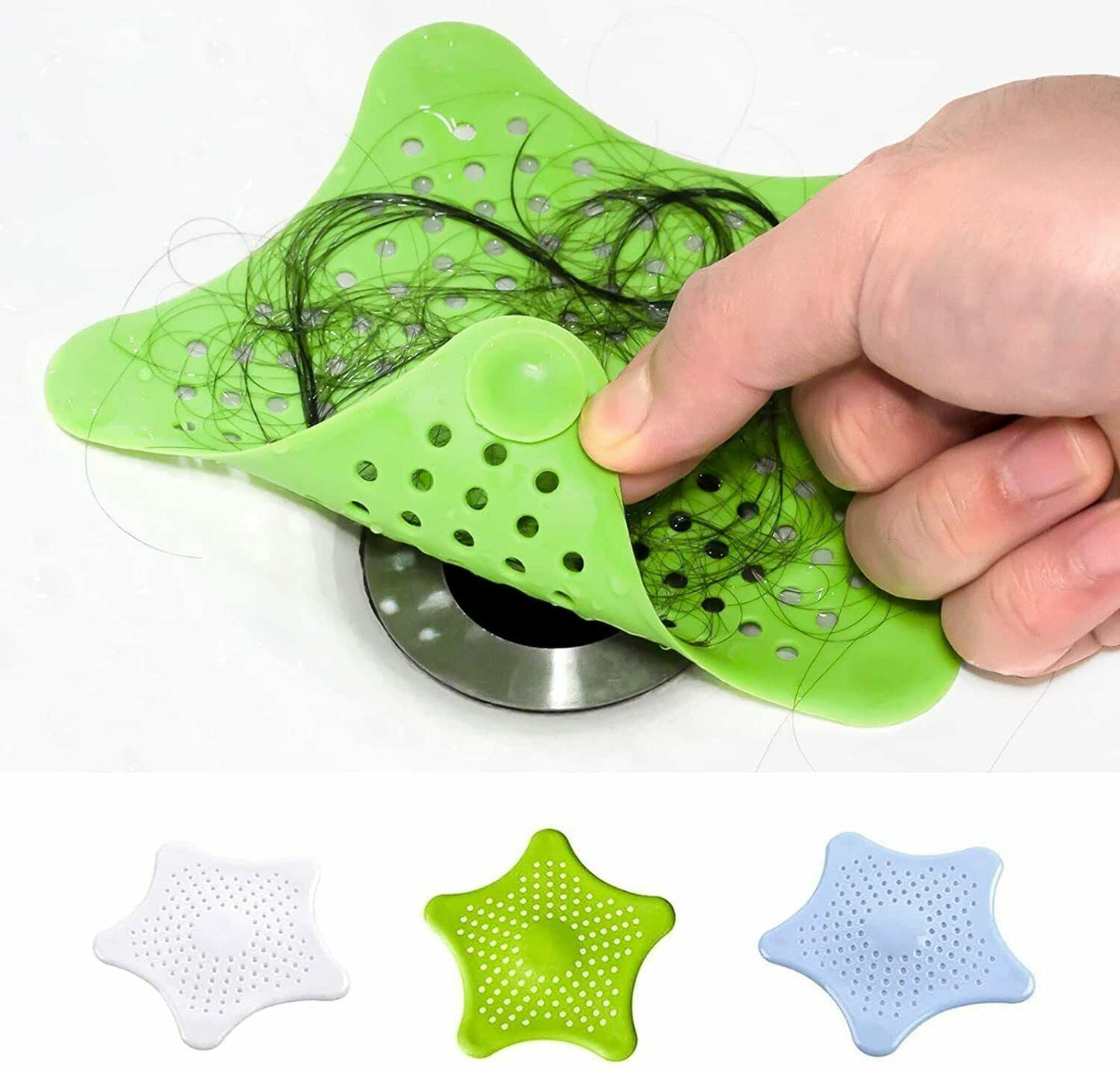 Bathroom Drain Hair Trap Catcher Bath Stopper Plug Sink Strainer Filter Shower