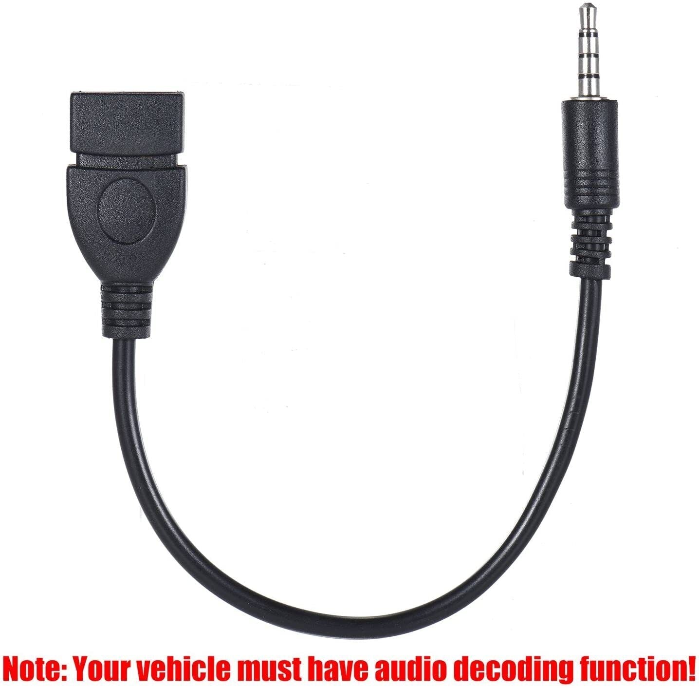 3.5mm AUX Audio Adapter for Car