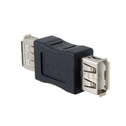 USB 2.0 Plug A Female to Female Coupler Cord Adapter Connector