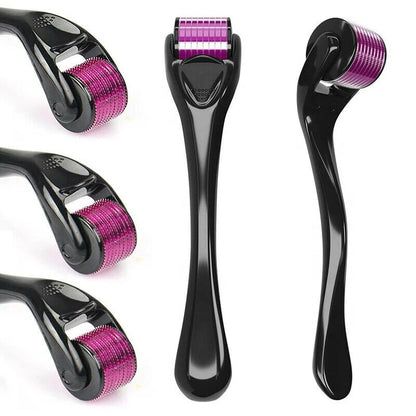 DERMA ROLLER 540 Titanium Micro Needle Facial Skin Roller Cellulite Hair Growth