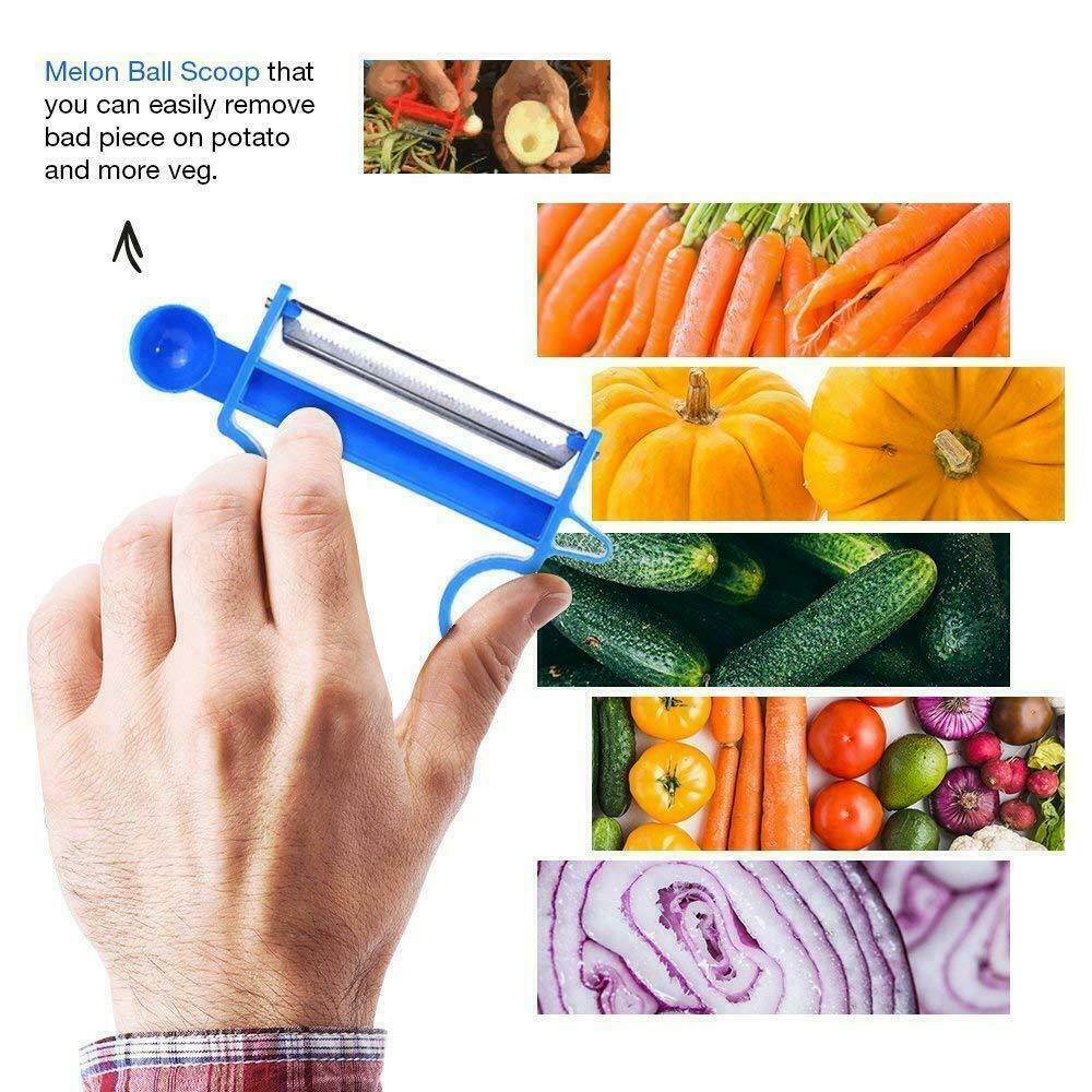 3 Pcs Set Slicer Shredder Peeler Potato Vegetable peeler slicer Kitchen Tool