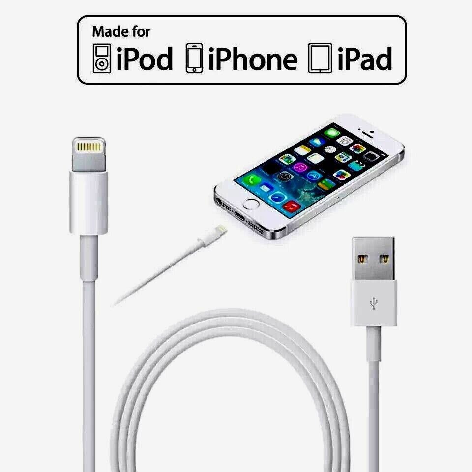 iPhone Charger For Apple Cable USB Lead 5 6 7 8 X XS XR 11 Pro Max