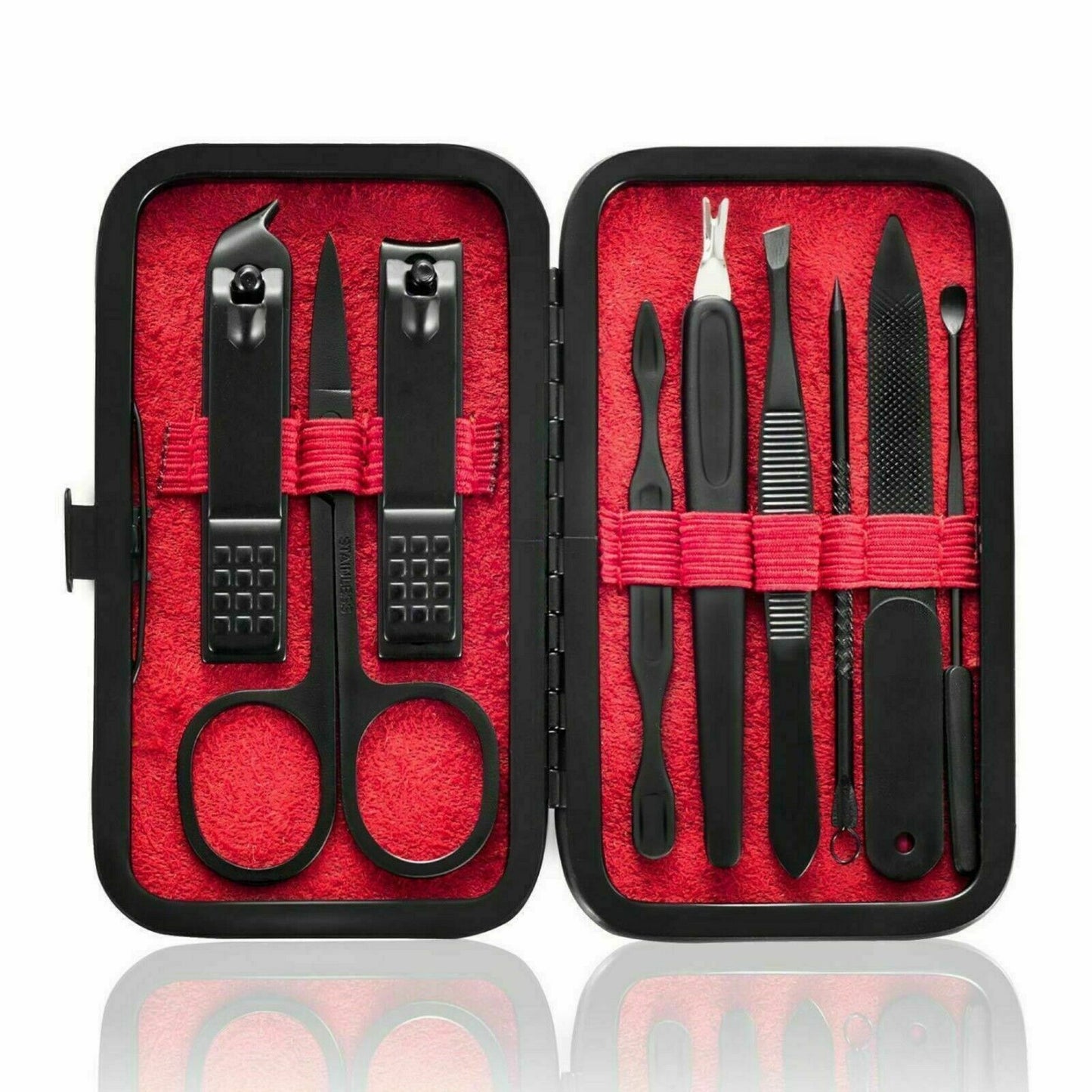 Manicure Set Nail Clipper Stainless Steel Grooming Pedicure kit for Men ,Women