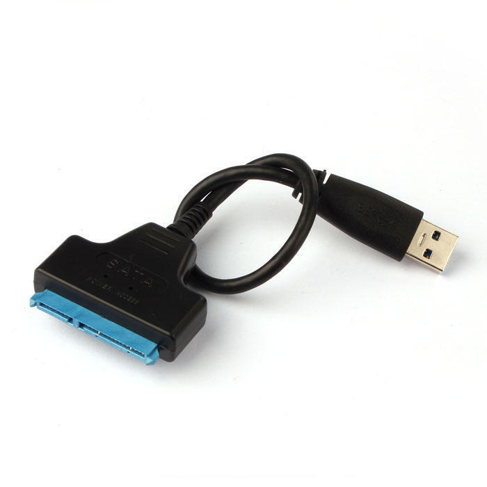 USB 3.0 To SATA 22 Pin 2.5 Inch Hard Disk Drive SSD Adapter Connector Lead Cable