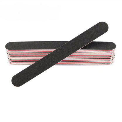 10x DOUBLE SIDED SENSASHES NAIL FILES EMERY BOARD STRAIGHT NAIL FILE KIT SET