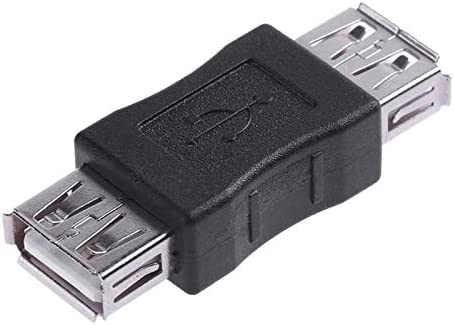 USB 2.0 Plug A Female to Female Coupler Cord Adapter Connector