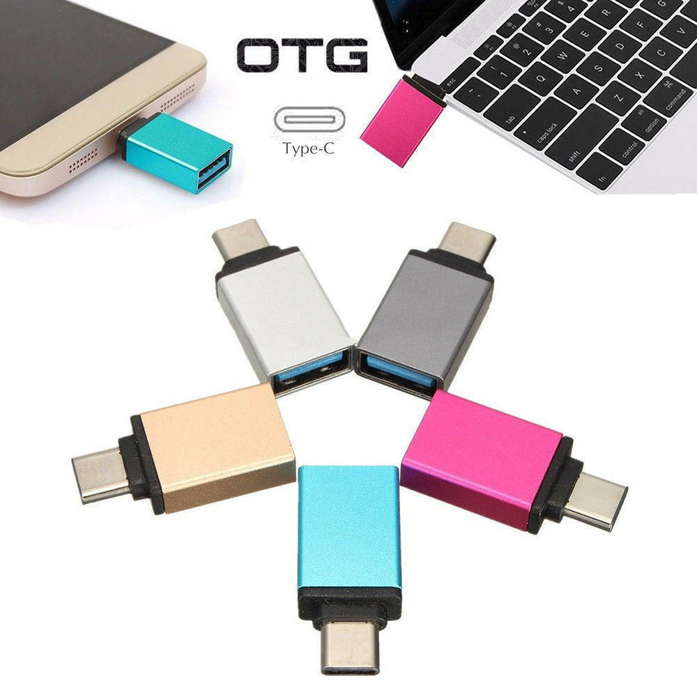 Premium USB 3.1 Type C to USB Adapter 3.0 USB-C 3.1 OTG Data Connector Converter