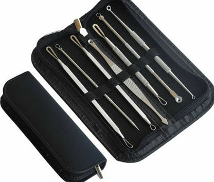 PIMPLE POPPER TOOL BLACKHEAD REMOVER KIT SPOT ACNE COMEDONE EXTRACTOR COMEDON