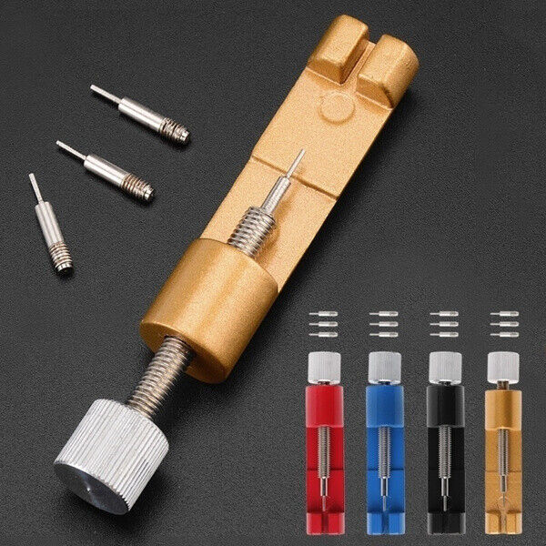 Top Metal Adjustable Watch Band Strap Bracelet Link Pin Remover Repair Tool Kit
