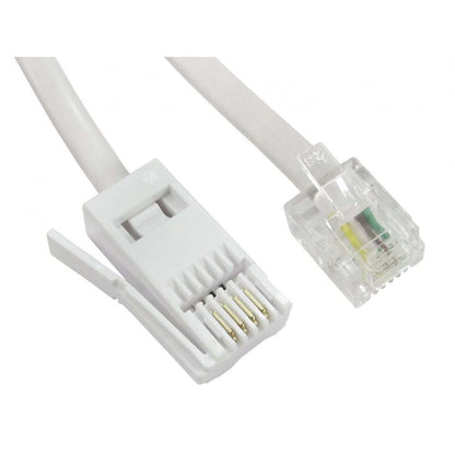 2m BT to RJ11 Telephone Modem Cable UK Landline Lead Fax Router Phone Sky Box