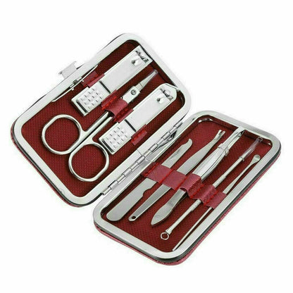 Manicure Set Nail Clipper Stainless Steel Grooming Pedicure kit for Men ,Women